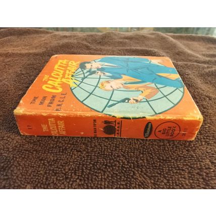 Big Little Book The Man From UNCLE Calcutta Affair #2011 By George S. Elric 1967