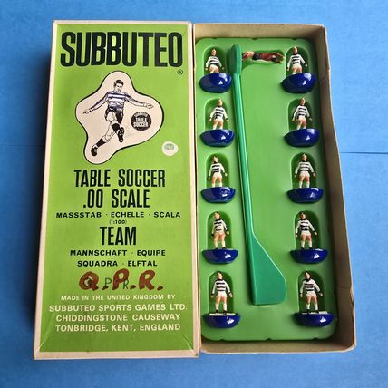 Subbuteo HW TEAM QPR COMPLETE SET Number 215 QUEENS PARK RANGERS QPR