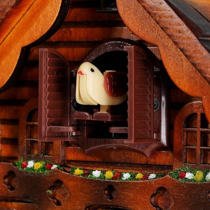 Kintrot Cuckoo Clock Traditional Black Forest Clock Antique Wooden Pendulum Quar