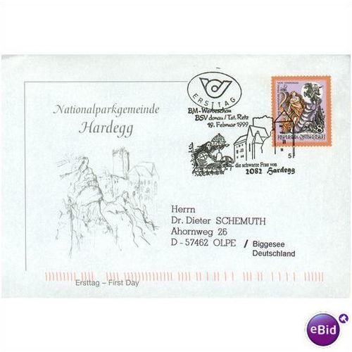 Austria FDC 1999 - SG ? - Hardegg National Park