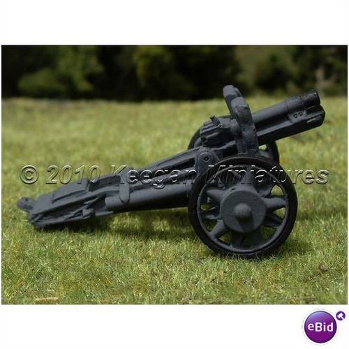 20mm 1/72 Built Painted German 15cm Infantry Gun GUNS22