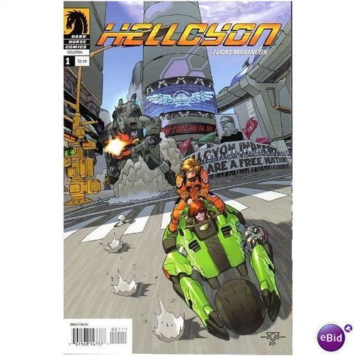 Hellcyon (2010) #1 Dark Horse Comics Manga Gundam