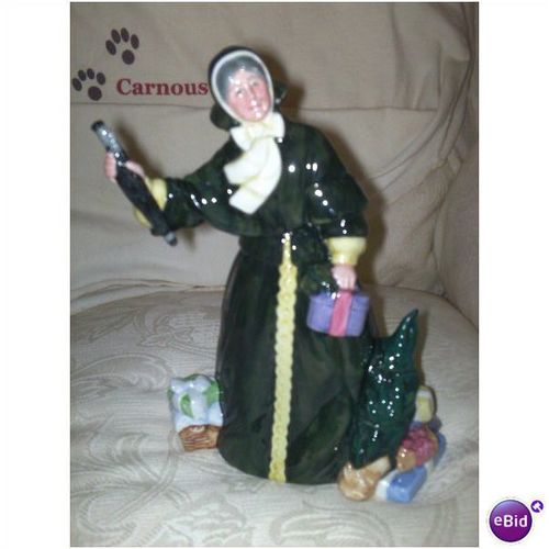 Christmas Parcels HN 2851 HN285 Royal Doulton Figurine Figure Lady