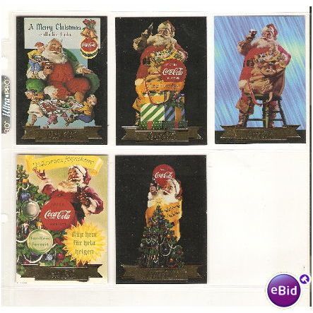 COCA - COLA III ' SANTA FOIL SET' (1994)