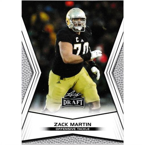 2014 Leaf Draft 65 Zack Martin Dallas Cowboys