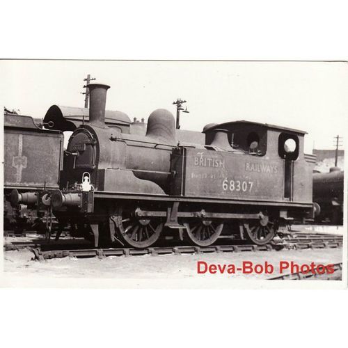 Railway Photo LNER J71 68307 Middlesbrough 1950 NER Worsdell 0-6-0T Loco