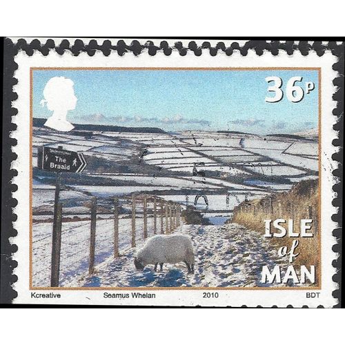 ISLE OF MAN, CHRISTMAS, The Braaid, blue 2010, 36p, #3