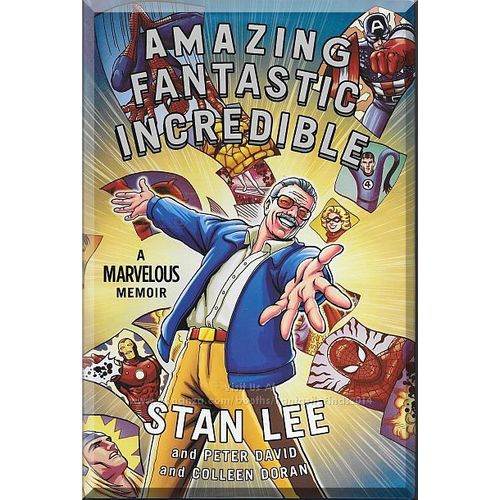 Amazing Fantastic Incredible: A Marvelous Memoir (2015) *Stan Lee / Hardbound*