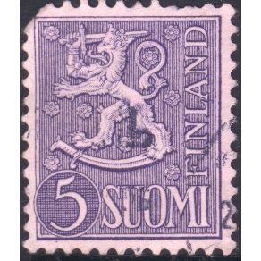 Finland 1954 - SG528 - 5m - Rampant Lion - used