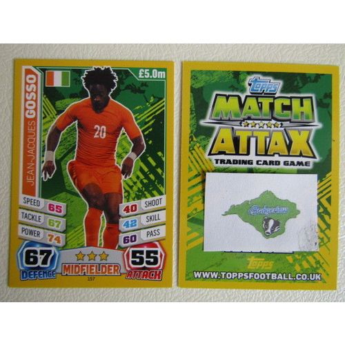 Match Attax 2014 Brasil World Cup Football Cards132-139 G Variants (EB2)