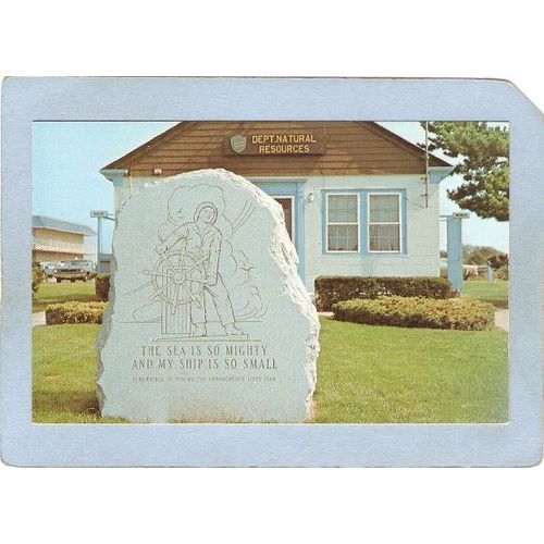Rhode Island Galilee Fisherman's Monument~488