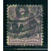 Used 268 3c Andrew Jackson Barely Clears M03549