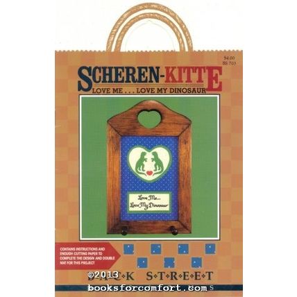 Scheren-Kitte Love Me - Love My Dinosaur BS703