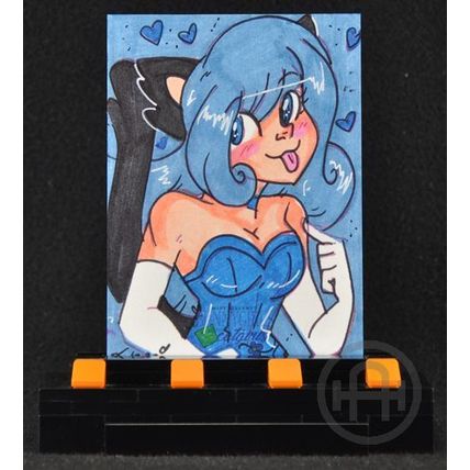 5FINITY Bunnygirls vs Catgirls – Sketch – Mary Bellamy 2