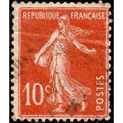 France 1906 Seed Sower 10c Used. Stamp.