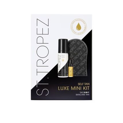 St Tropez Self Tan Luxe Mini Kit The 5-IN-1 Skincare Tan [New&Sealed]