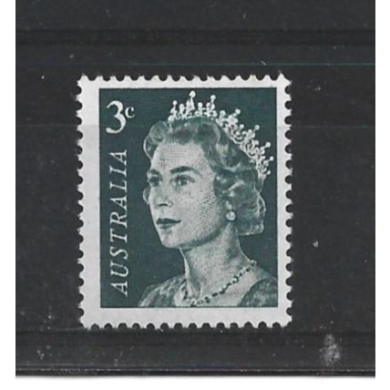 Australia.SG384 3c Queen Elizabeth II (Slate-Green).Mounted Mint.Mar24