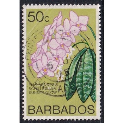 Barbados 1974 SG 496 Used - Flowers/Flora (D-162 (15))