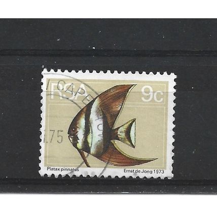 SouthAfrica.SG355 9c Dusky Batfish.Fine Used.Sep25e