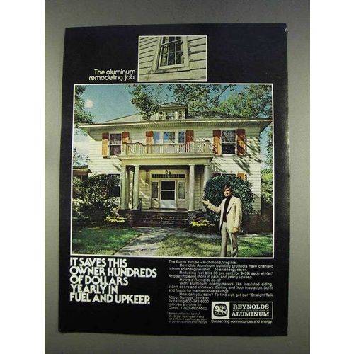 1977 Reynolds Aluminum Ad - Saves Fuel and Upkeep