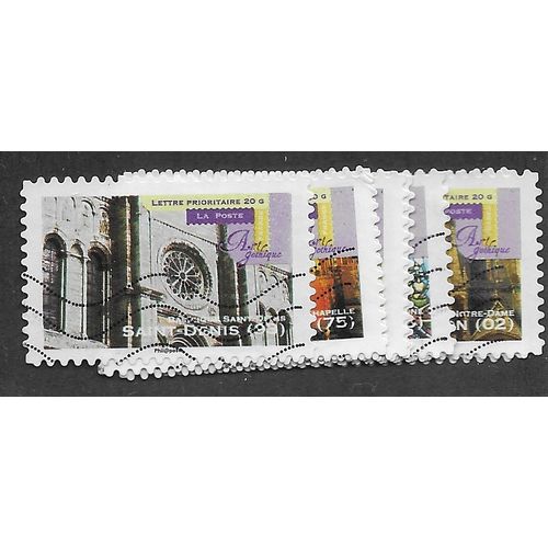 FRA 2011 SET ( GOTHIC ART) (12v) FINE USED (EBID58-104)