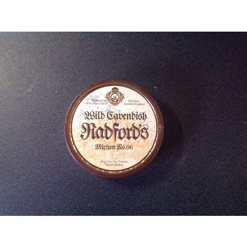 Radfords Wild Cavendish Tobacco Tin Mixture No.66 50g