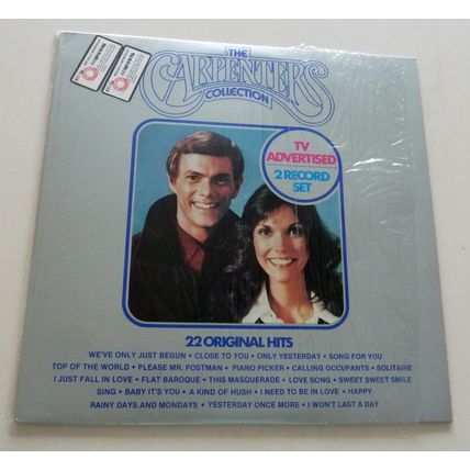 CARPENTERS – THE CARPENTERS COLLECTION – 1978 CANADIAN 2 VINYL LP SET