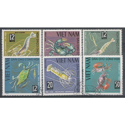VIET-NAM du Nord N° 442/47 YVERT OBLITERE ( USED )