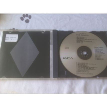 Neil Diamond CD The Best Of 20 Tracks Sweet Caroline I Am I Said Song Sung Blue