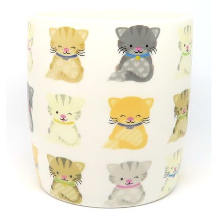 Dotty Kittens Mug Fine Bone China 9 CM