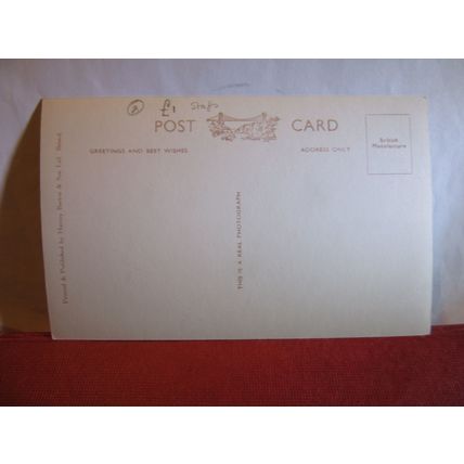 LICHFIELD CATHEDRAL, STAFFORDSHIRE unused postcard RP by Harvey Barton =
