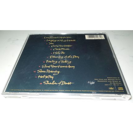 BONNIE RAITT - LONGING IN THEIR HEARTS (Country Music CD 1994) Capitol Records