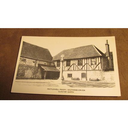 Essex Postcard - Prittlewell Priory, Southend On Sea - Cloister Garth