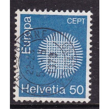 Switzerland 1970 Europa 50c Fine Used SG 792 VGC
