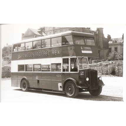 Black & White Photograph of Plymouth Corporation Transport - CDR 684