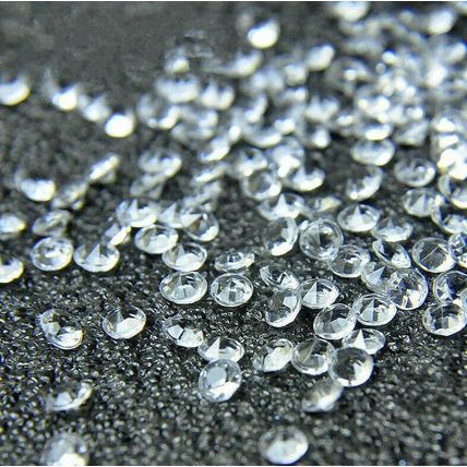 6000 Mixed WEDDING DECORATION Scatter Table Crystals DIAMONDS ACRYLIC CONFETTI