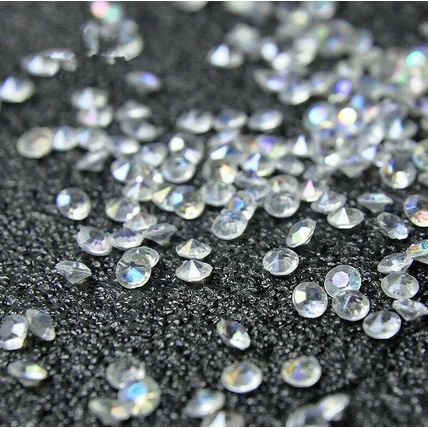 6000 Mixed WEDDING DECORATION Scatter Table Crystals DIAMONDS ACRYLIC CONFETTI
