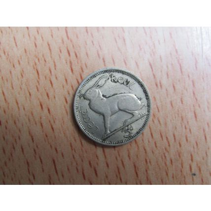 Ireland 1962 3d Threepence Coin