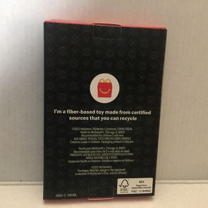 NEW McDonalds Pokemon Happy Meal Cards Set #10