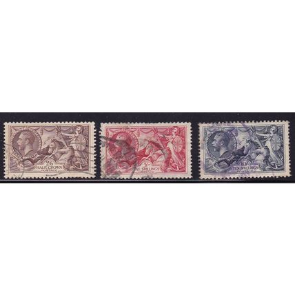 GB 1935 SEA HORSE RE-ENGRAVED SET USED SG450-2