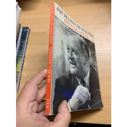1966 1ST EDITION "RICHARD DIMBLEBY BROADCASTER" BBC VINTAGE PAPERBACK BOOK (P3)