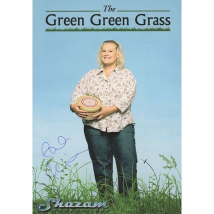 Ella Kenion as Mrs Cakeworthy The Green Green Grass Hand Signed Photo