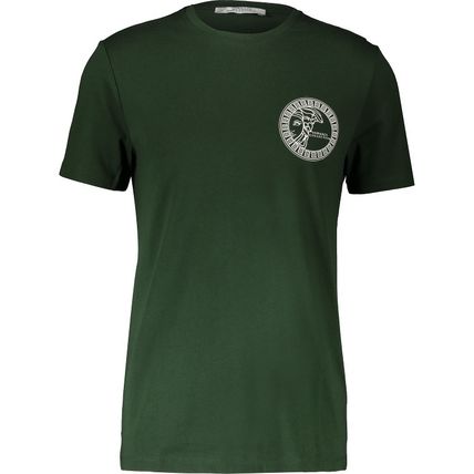 VERSACE COLLECTION Girocollo Logo T-Shirt Deep Green BNWT (RARE & COLLECTABLE)