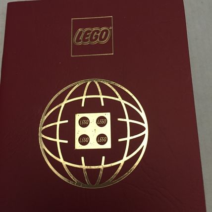 Official Lego STore 5'' x 4'' Passport with Costa Mesa California Stamped