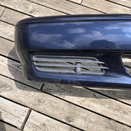 Volvo S70 V70 417 Blue Front Bumper W/ Support Bar