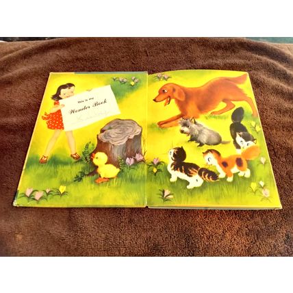 Wonder Book The Hide And Seek Duck By Irma Wilde 1952 Very Good Shape