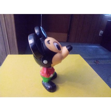 Old Vintage Original Mattel Walt Disney Pull String Talking Mickey Mouse 1975 #2