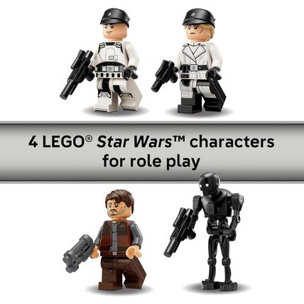 LEGO Star Wars Rebel U-Wing Starfighter Building Set - Includes Cassian Andor, D