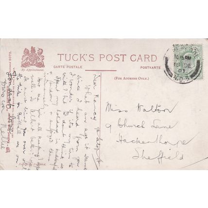 EC745 A LINE FROM LIVERPOOL. OILETTE POSTCARD