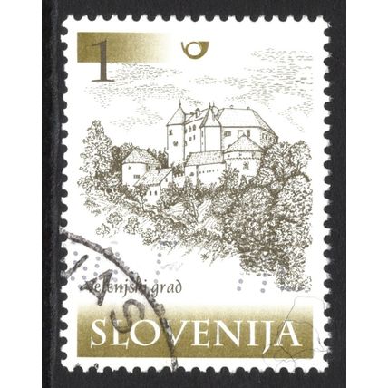 SLOVENIA 2000: CASTLES & MANORS - 1SIT USED (G21)